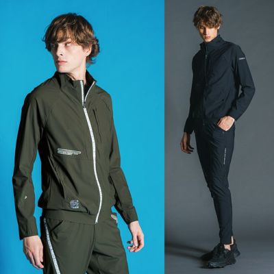 アイズフロンティア 春夏作業服 作業着 超接触冷感ナイロンストレッチワークジャケット 3418