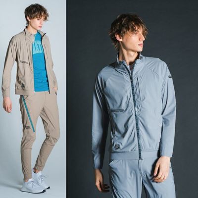 アイズフロンティア 春夏作業服 作業着 超接触冷感ナイロンストレッチワークジャケット 3418