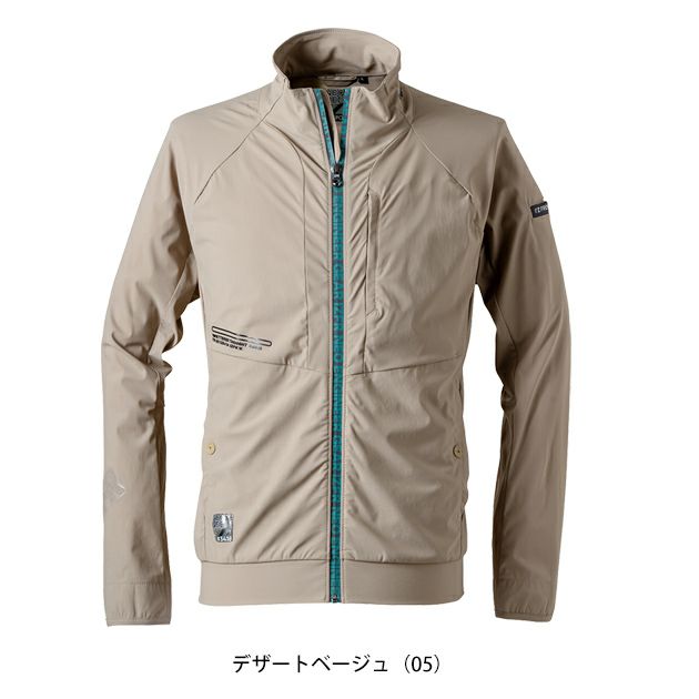 アイズフロンティア 春夏作業服 作業着 超接触冷感ナイロンストレッチワークジャケット 3418