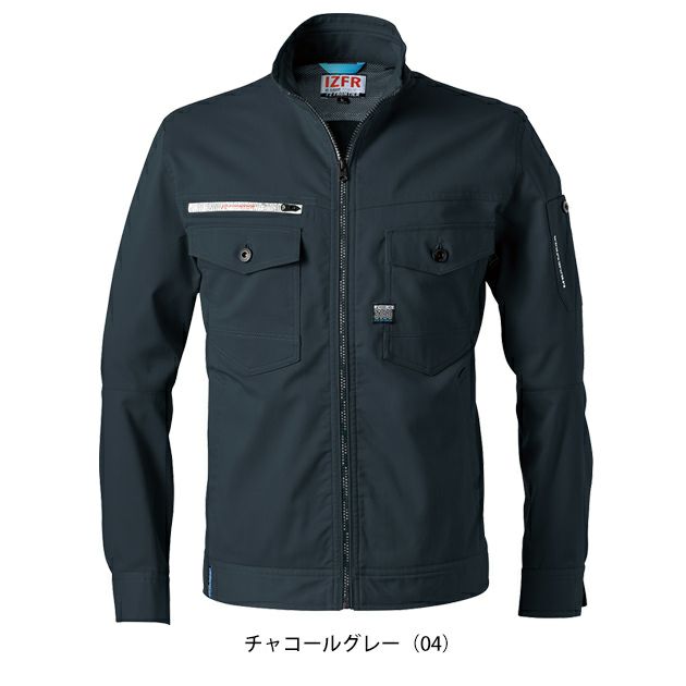アイズフロンティア 春夏作業服 作業着 ポイントコンタクトストレッチワークジャケット 3150