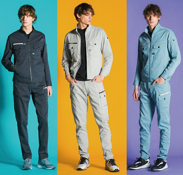 アイズフロンティア 春夏作業服 作業着 ポイントコンタクトストレッチカーゴパンツ 3152