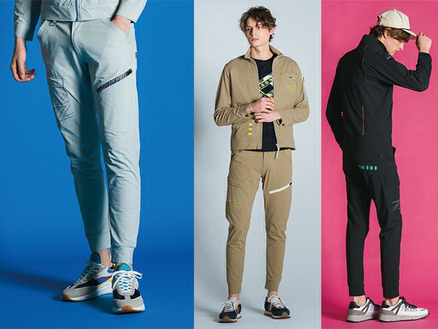 アイズフロンティア 春夏作業服 作業着 P.A.ストレッチジョガーパンツ 5333