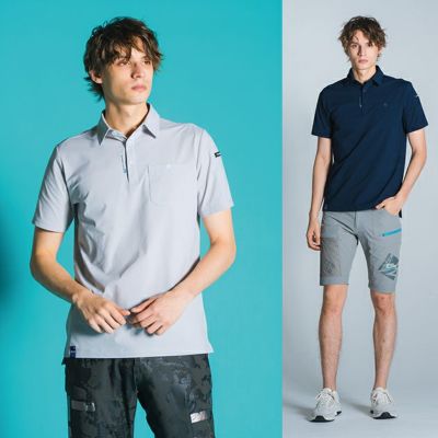 アイズフロンティア 春夏作業服 作業着 エコロジードライストレッチ半袖ポロシャツ 615