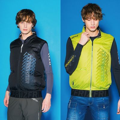 アイズフロンティア 空調作業服 作業着 フルハーネス対応・ユーロテイストA.S.ワークベスト 10217