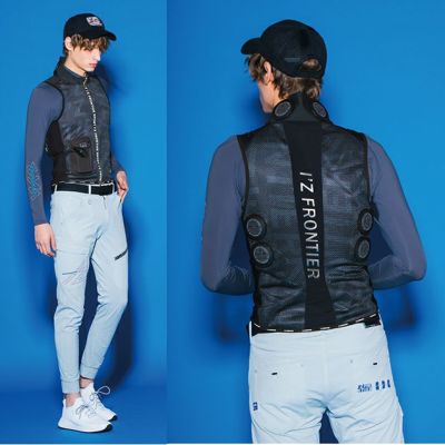 アイズフロンティア 冷却ペルチェ 作業着 冷却ペルチェ6個タイプインナーベスト＆デバイス・バッテリーセット PS1076