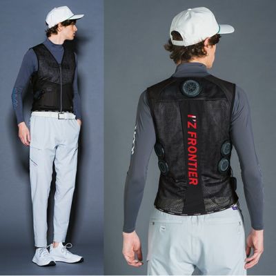 アイズフロンティア 冷却ペルチェ 作業着 冷却ペルチェ5個タイプインナーベスト＆デバイス・バッテリーセット PS1075