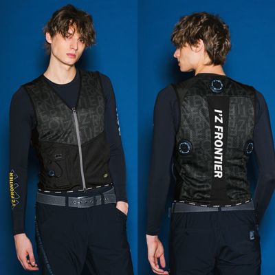 アイズフロンティア 冷却ペルチェ 作業着 冷却ペルチェ3個タイプインナーベスト 1073