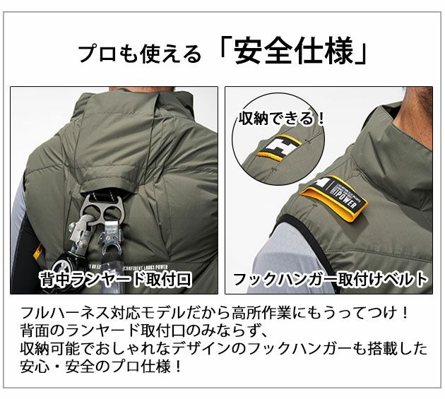 HUMMER ハマー 空調作業服 作業着 空調風神服チタンベスト ファン・バッテリー3点セット 09900・RD9580G・RD9530H