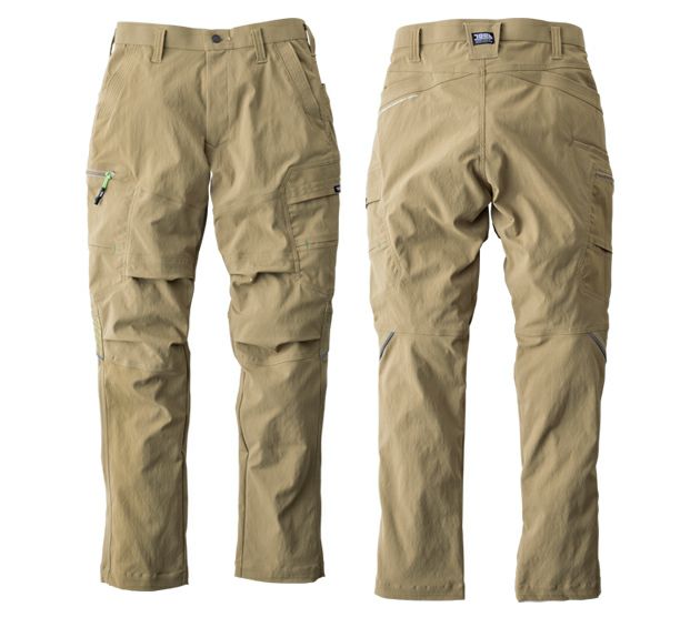 S～4L 寅壱 春夏作業服 作業着 カーゴパンツ 9551-219