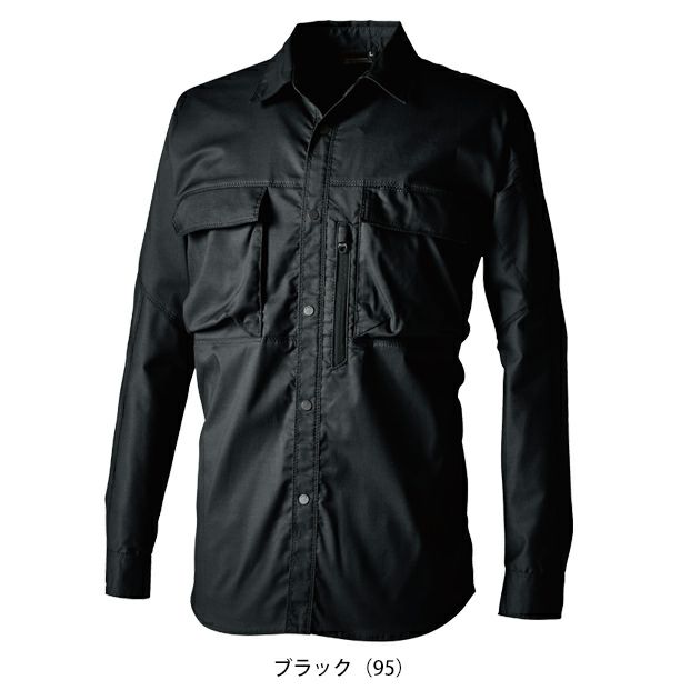 5L～6L TSDESIGN 藤和 春夏作業服 作業着 TCNライトクロスシャツ 5805