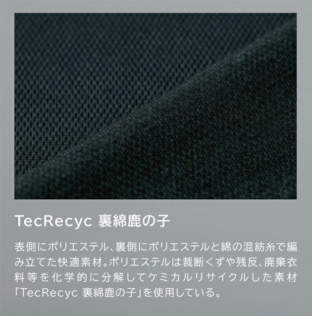 SS～4L TSDESIGN 藤和 春夏作業服 作業着 TecRecyc半袖ポロシャツ 2265
