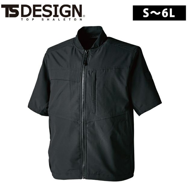 S～4L TSDESIGN 藤和 春夏作業服 作業着 ニッカーズハイブリッド半袖ジャケット 50356
