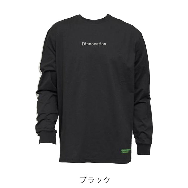 Dinnovation ディノベーション 春夏作業服 作業着 長袖ロゴラインTシャツ 25T008EX