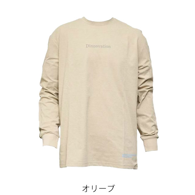 Dinnovation ディノベーション 春夏作業服 作業着 長袖ロゴラインTシャツ 25T008EX
