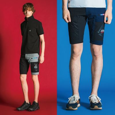 アイズフロンティア 春夏作業服 作業着 エアーダクトA.D.ストレッチハーフパンツ 3283s