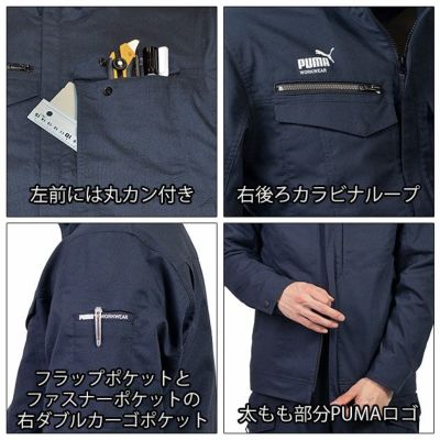PUMA プーマ 春夏作業服 作業着 作業ウェア ワークジャケット PW-4021N