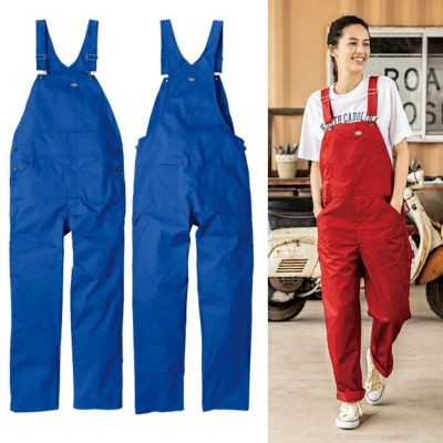 Dickies ディッキーズ つなぎ服 作業着 ライトT/C ストレッチ オーバーオール D-6709