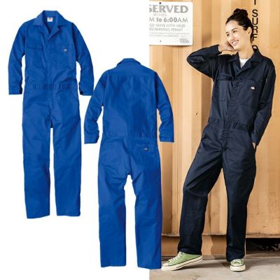 Dickies ディッキーズ つなぎ服 作業着 T/Cストレッチ ツナギ D-676