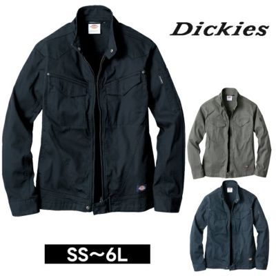 Dickies ディッキーズ 春夏作業服 作業着 ストレッチヘリンボーン ジャケット D-2910