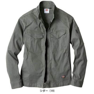 Dickies ディッキーズ 春夏作業服 作業着 ストレッチヘリンボーン ジャケット D-2910