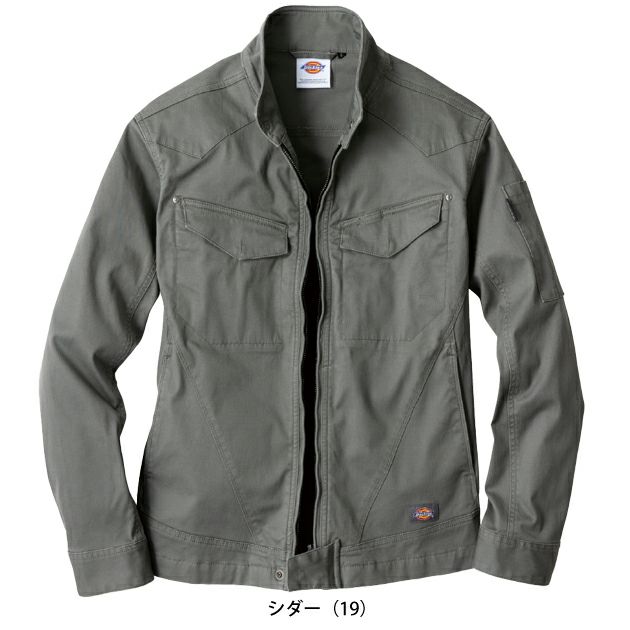 Dickies ディッキーズ 春夏作業服 作業着 ストレッチヘリンボーン ジャケット D-2910
