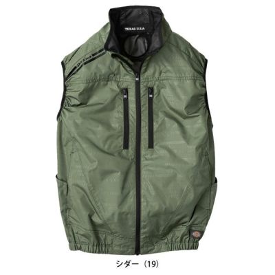 Dickies ディッキーズ 空調作業服 作業着 ボルトクール 日傘遮熱(R) ベスト(ペルチェ ネックホルダー付) D-229