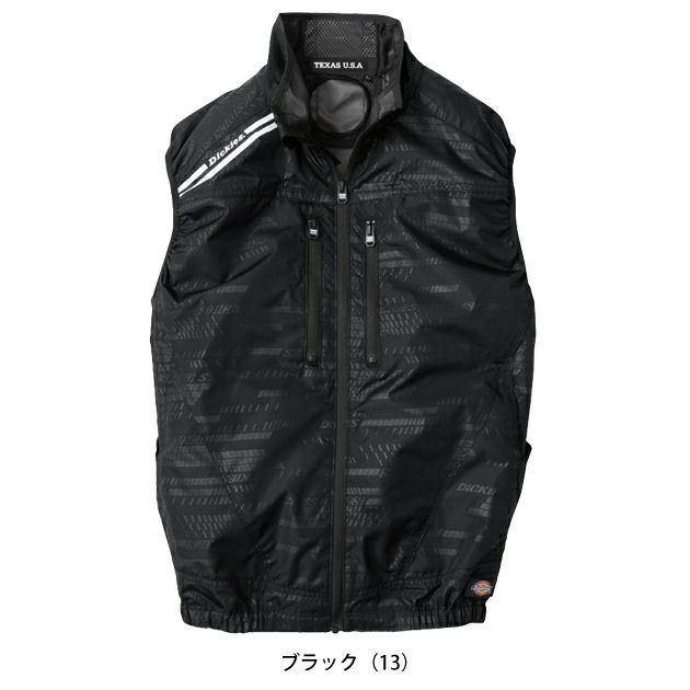 Dickies ディッキーズ 空調作業服 作業着 ボルトクール 日傘遮熱(R) ベスト(ペルチェ ネックホルダー付) D-229
