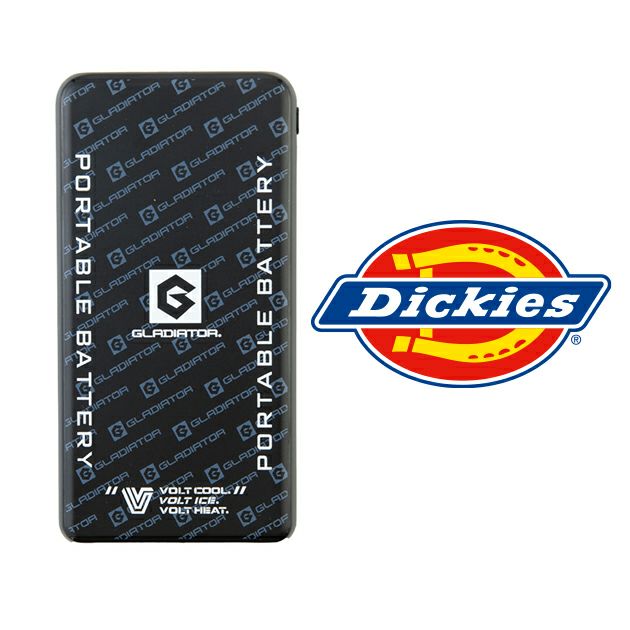 Dickies ディッキーズ 空調作業服 作業着 モバイルバッテリー 10000mAh GB-852