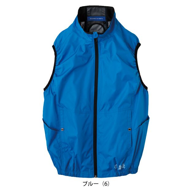 CO-COS コーコス 春夏作業服 作業着 エコ・ボルトクール 日傘遮熱(R) ベスト(ペルチェネックホルダー付) AE-4069