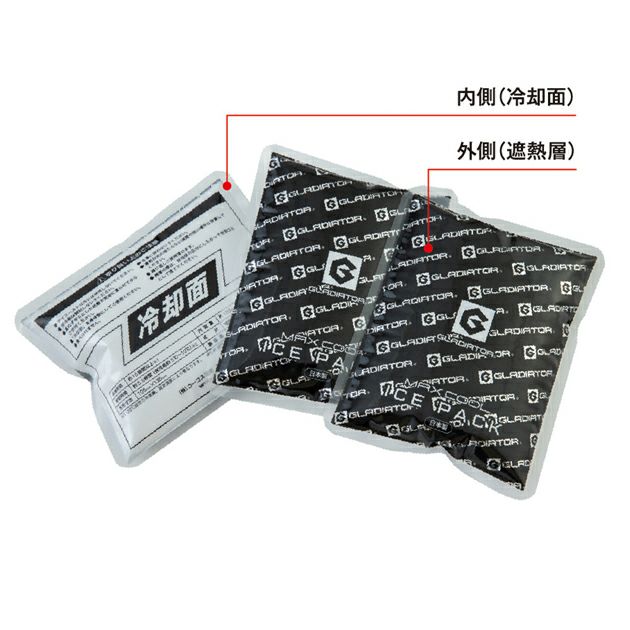 CO-COS コーコス 春夏作業服 作業着 アイスパック 3個セット GI-404