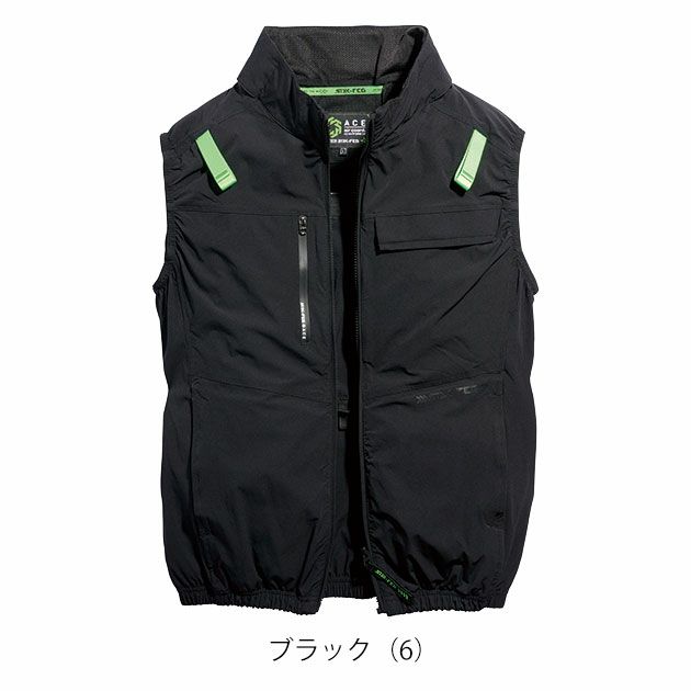 S～4L シンメン 空調作業服 作業着 アーリエスエアベスト 05512