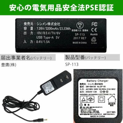 S～4L シンメン 空調作業服 作業着 S-AIR カジュアルオールインパッケージ ベスト・ファン・バッテリー3点セット SA-210