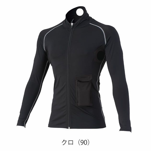 S～6L XEBEC ジーベック 冷却ペルチェ 作業着 ペルチェコンプレッション単品 33006