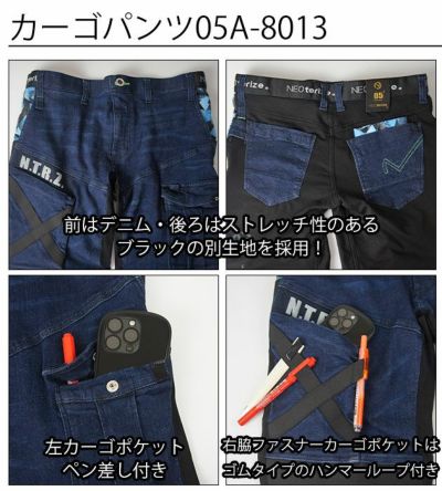 楽天市場】【当日発送】 デニム作業着 作業服 上下セット