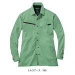SS～EL 自重堂 春夏作業服 作業着 Z-DRAGON エコ製品制電ストレッチ長袖シャツ 77604