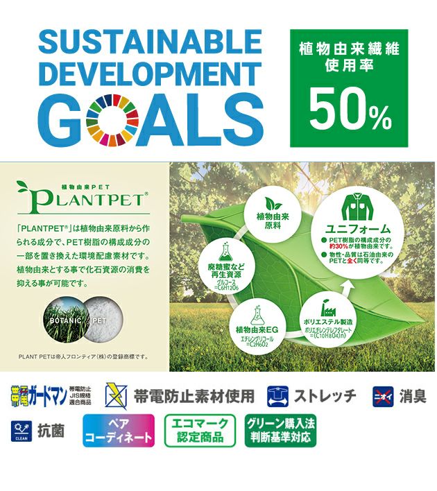 SS～EL 自重堂 春夏作業服 作業着 エコ製品制電ストレッチ半袖袖ジャンパー 15010