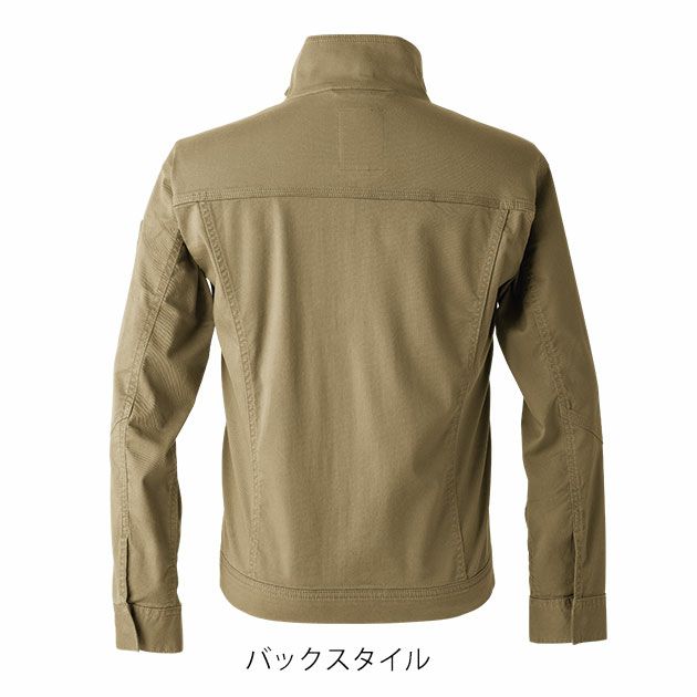 4L～5L EVENRIVER イーブンリバー 春夏作業服 作業着 ソリッドストレッチライトジャケット US1707