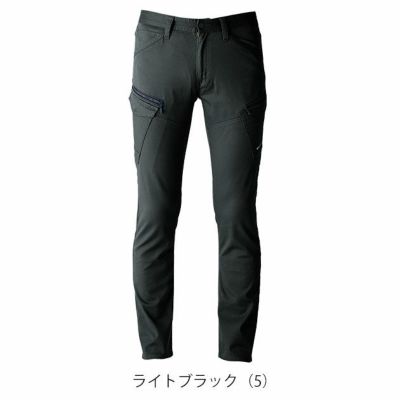 S～5L EVENRIVER イーブンリバー 春夏作業服 作業着 ソリッドストレッチライトファスナーカーゴ US1703