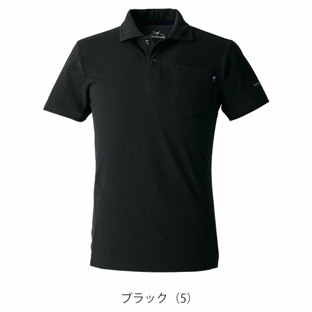 EVENRIVER イーブンリバー 春夏作業服 作業着 ヘビーウェイトポロシャツ(半袖) NRS416