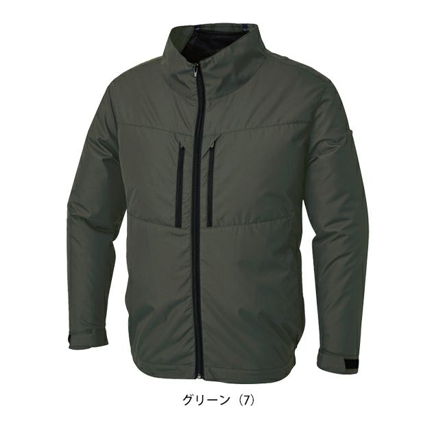 サンエス 空調作業服 作業着 チタン加工長袖ブルゾン KF92511