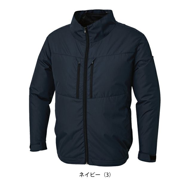 サンエス 空調作業服 作業着 チタン加工長袖ブルゾン KF92511