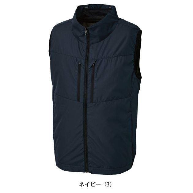 サンエス 空調作業服 作業着 チタン加工ベスト KF92512