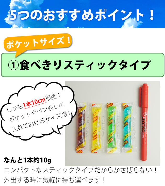 坂製菓 塩分チャージゼリー 4袋セット 塩ゼリー 夏対策商品 熱中症対策