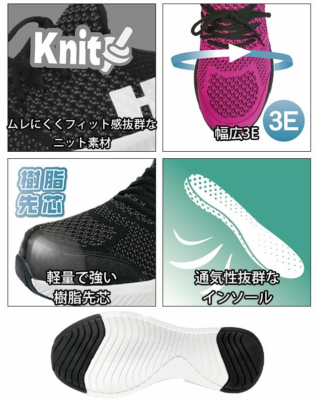 HUMMER ハマー 安全靴 ローカットワークシューズ HM-S4