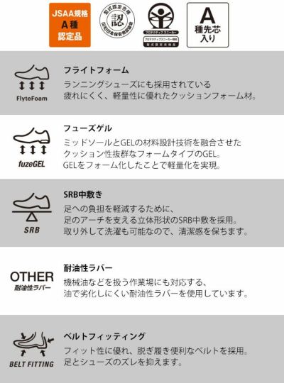asics アシックス 安全靴 ウィンジョブCP312 1273A111
