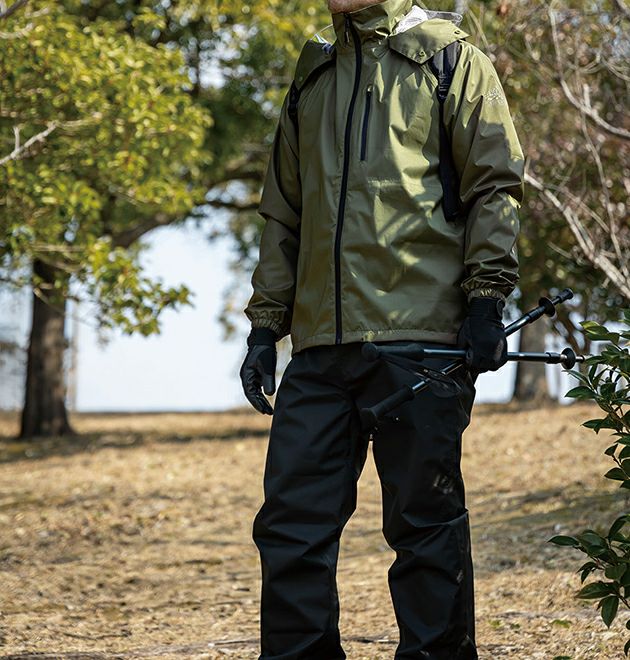 M～3L 喜多 レインウェア ブレスライトレインウェア 2940