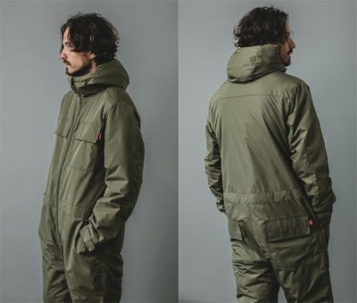 グレイスエンジニアーズ GRACE ENGINEER`S GE-781 つなぎ服 作業着 ウインパツナギ（フード付き） S～3L