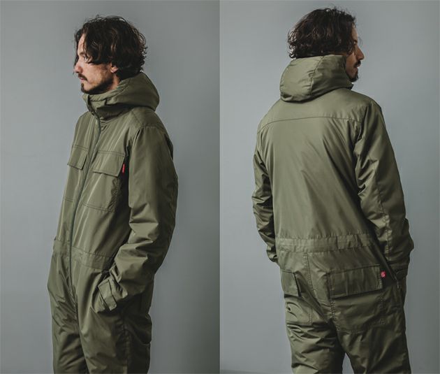 グレイスエンジニアーズ GRACE ENGINEER`S GE-781 つなぎ服 作業着 ウインパツナギ（フード付き） S～3L