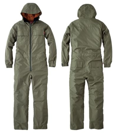 グレイスエンジニアーズ GRACE ENGINEER`S GE-781 つなぎ服 作業着 ウインパツナギ（フード付き） 4L