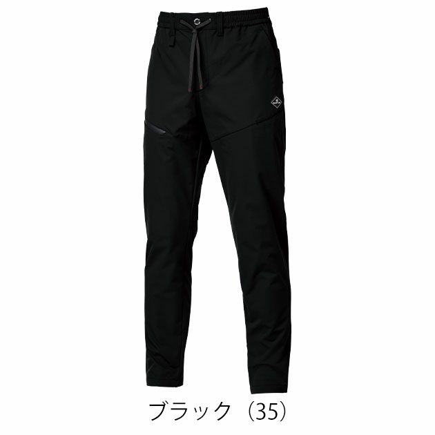 バートル BURTLE 484 秋冬作業服 作業着 エアーテックパンツ(ユニセックス) ストームグレー・ブラック